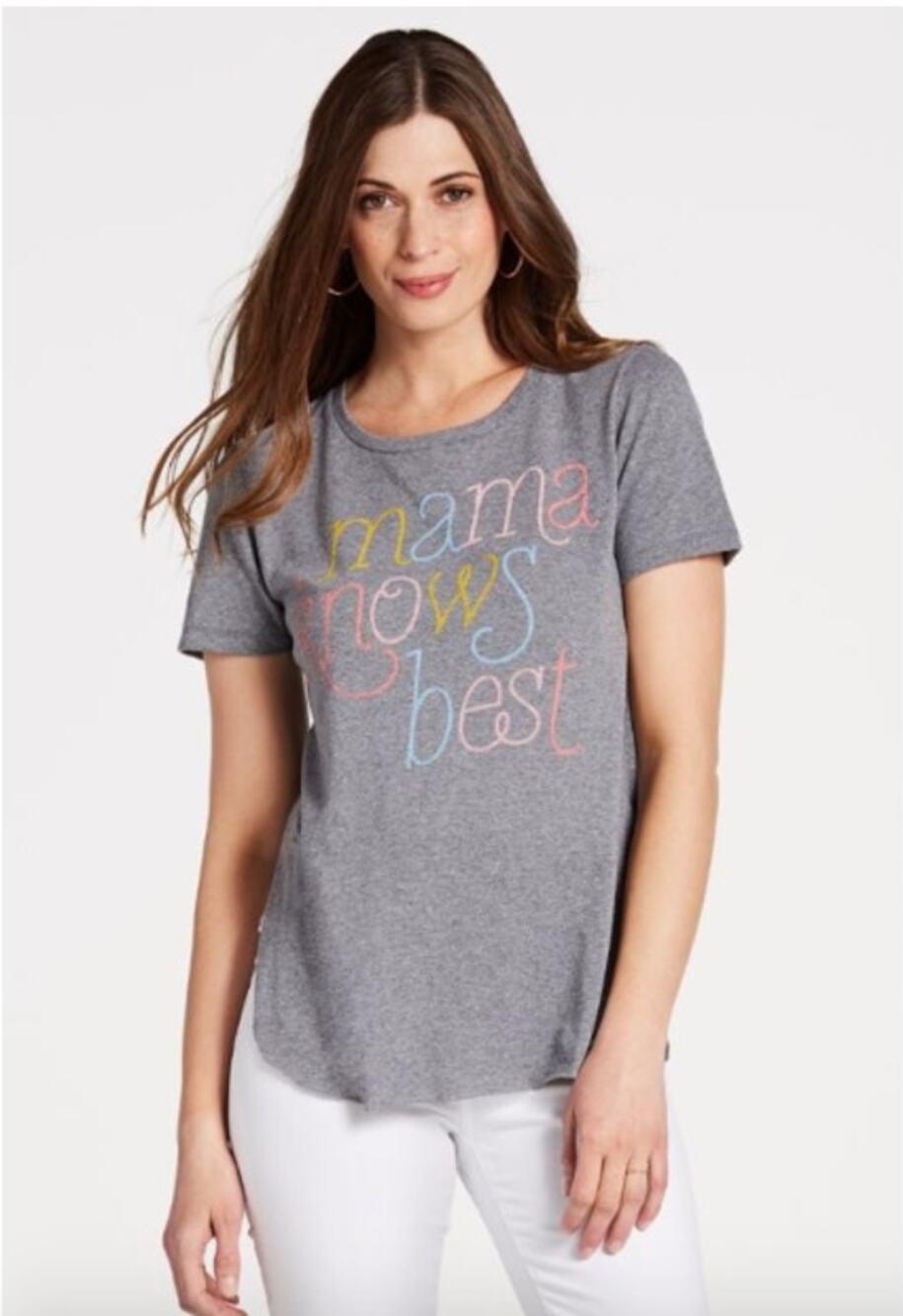 Evereve Junk Food "Mama Knows Best Tee" // S